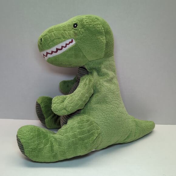Kohls Cares Green T Rex Dinosaur Plush Tyrannosaurus Dino Stuffed Animal 12” - Picture 3 of 9
